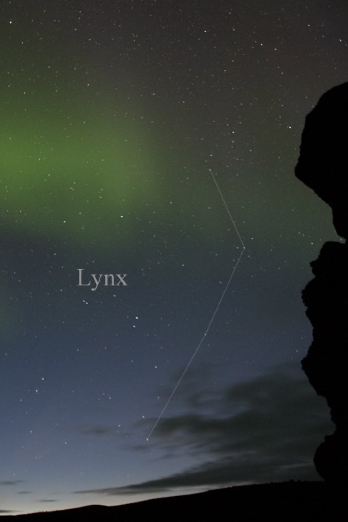 The sky around Lynx